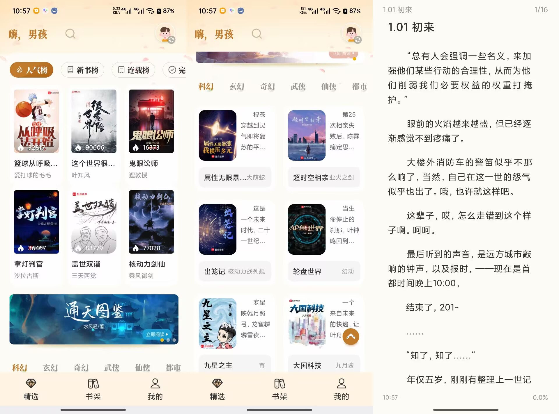 【燎原小说】1.5.3 连载小说实时更新 全程免费无广